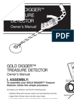 Gold Digger Treasure Detector: Owner's Manual