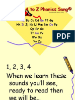 A-Z Phonics Song by Sing Spell Read and Write | PDF