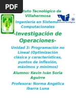 Programación No Lineal