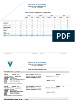 Reporte de Ejecución de Actividades Comerciales