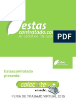 Feria Virtual Regional de Empleo Colocate - Tecoloco Estas 2015