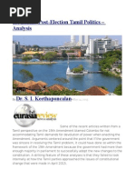 Sri Lanka Post-Election Tamil Politics - Analysis
