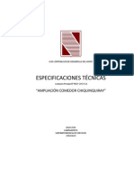 PR27-CC-07.14 Especificaciones Técnicas