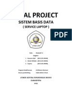 DataBase Service Laptop