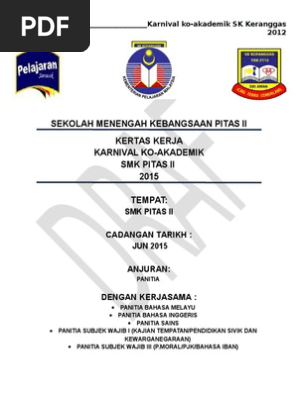 Kertas Kerja Karnival Ko Akademik Pdf