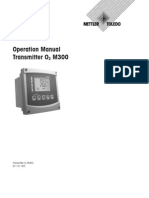 Operation Manual Transmitter O2 M300