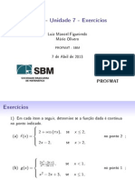 Exercicios Unidade07