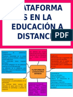 Plataformas en La Educación A Distancia