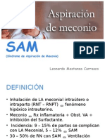 Sindrome de Aspiracion Meconial (Sam)