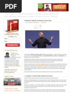 Download 9 Rahasia Teknik Presentasi Steve Jobs - Presentasi Powerpoint Yang Efektif Kreatif Dan Profesional by williamsamin SN265503050 doc pdf