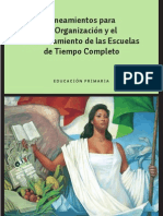 Lineamientos Escuela de Teimpo Completo