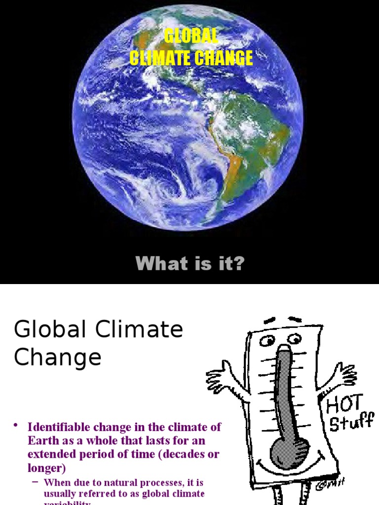Understanding Global Climate Change | PDF | Global Warming | Greenhouse ...