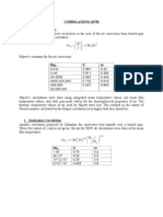 Correlations (1978) Hilpert Correlation