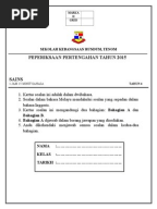 Soalan Objektif DST Tahun 2