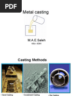 MC25 Lec 6 Metal Casting