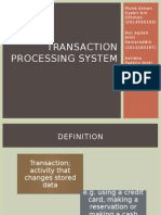 Transaction Processing System