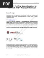  Ccie Wireless Written Vod Quizzer Qanda