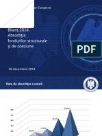 Bilant.mfe.30.Decembrie.2014 Absorbtie Fonduri