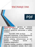 Sekvenciranje DNA