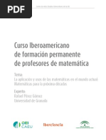 Las tics en la enseñanza de la matemática