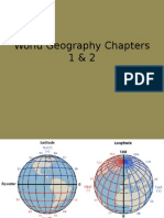 World Geography Chapters 1 & 2