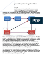 Cost Estimation Template