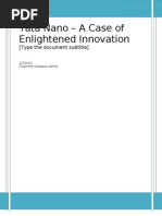 Download Tata Nano Innovations  Approaches by Abhra SN26552806 doc pdf