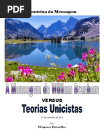 A Mensagem de William Branham Versus Teorias Unicistas