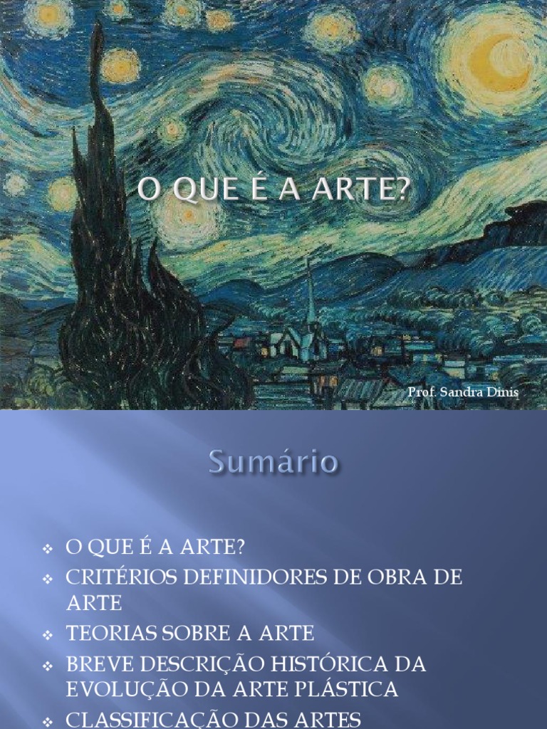 O Que É Arte | PDF | Estética | Beleza