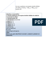 P1. Sa Se Scrie o Functie Care Sa Analizeze Convergenta Sirurilor Definite de Relatii de Recurenta de Ordin 2, de Tip, Folosind Grafica 2D