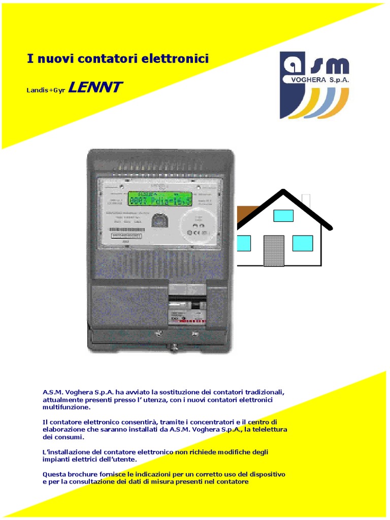 Contatore Elettronico Enel | PDF