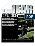 Linear Drumming by Mike Johnston
