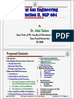 Lectures 11-14 - Natural Gas Production-II