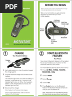 motorola H500 bluetooth earpiece manual | Bluetooth