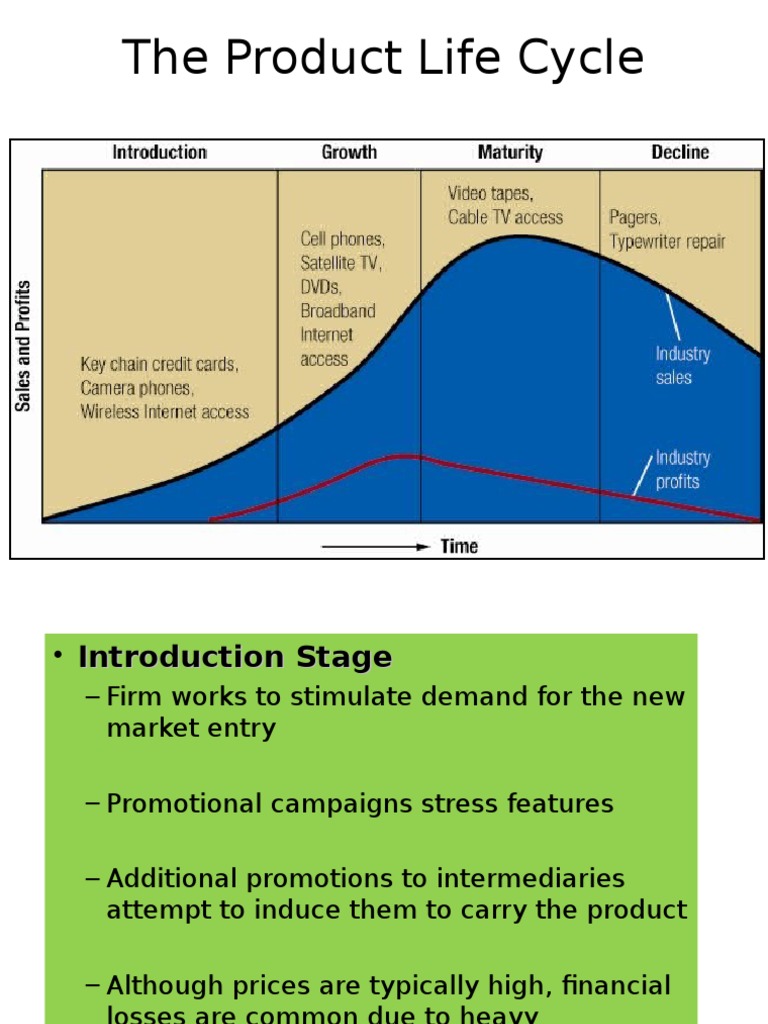 The Product Life Cycle | PDF | Profit (Economics) | Competition