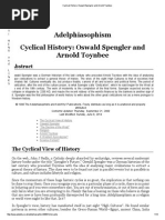 Cyclical History_ Oswald Spengler and Arnold Toynbee