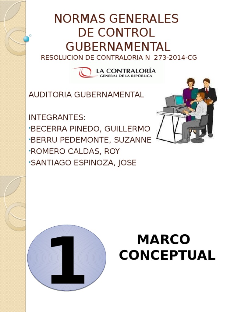 Normas de Control Gubernamental | PDF | Planificación | Calidad (comercial)