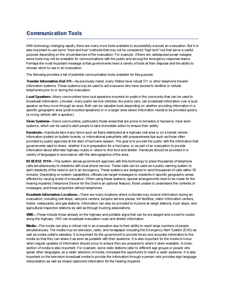 Communication Tools | PDF | Mass Media | Television