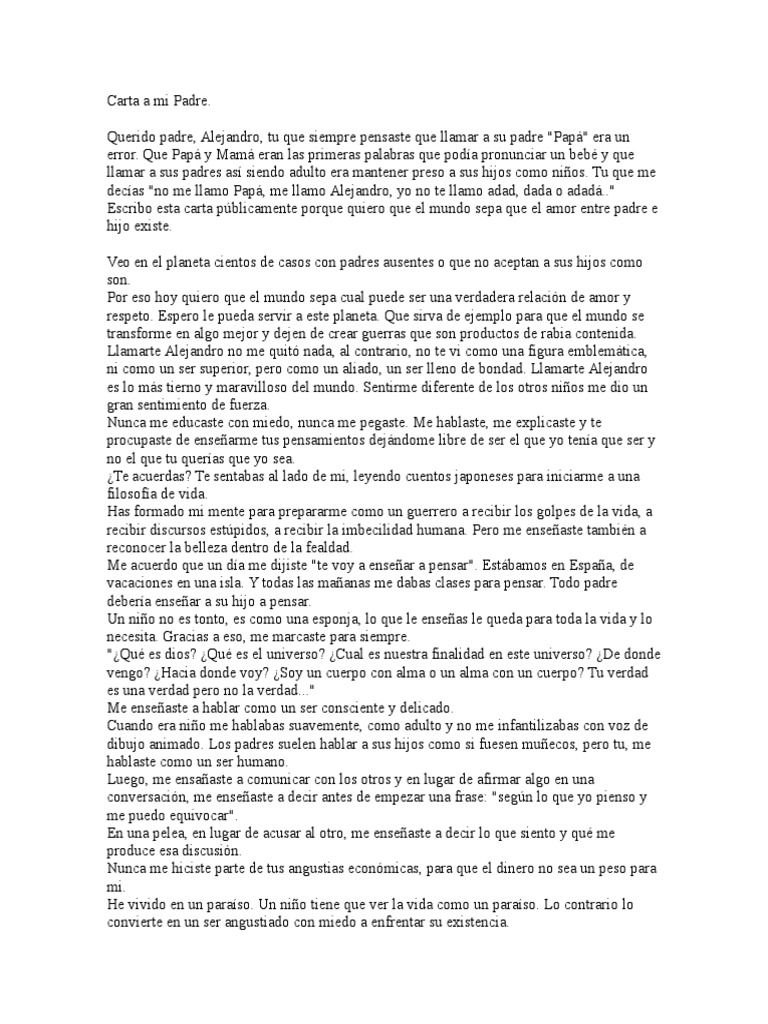 Adan Jodorowsky Carta A Mi Padre Amor Verdad adan jodorowsky carta a mi padre