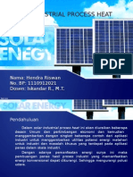 Solar Industrial Process Heat