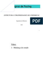 Regras de Pauling para estruturas cerâmicas