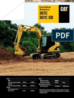 Catalogo Excavadoras Hidraulicas 307c SB Caterpillar