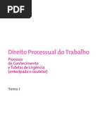 0 Direito Processual Do Trabalho - Fase de Conhecimento