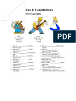 Comparatives and Superlatives