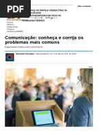 Comunicação_ Codnheça e Corrija Os Problemas Mais Comuns - Notícias - Carreira - Administradores