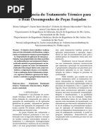 A Importância Do Tratamento Térmico Para o Bom Desempenho de Peças Forjadas