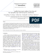 Biovanilin From Rice Bran Aspergillus