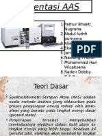 AAS Untuk Analisis Logam Dalam Makanan Ringan