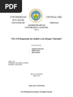 Modelo de Carta de Compromiso (NIA 210)  Auditoría 