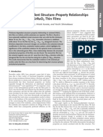 Thickness-Dependent Structure-Property Relationships in Strained (110) Srruo Thin Films